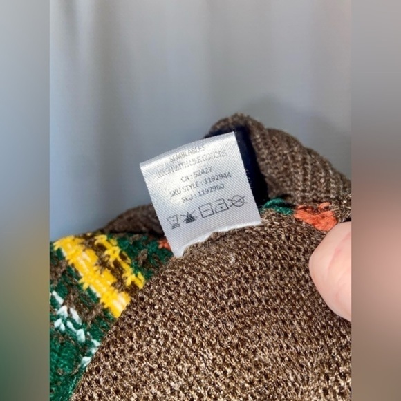 2/40$ Men’s Vintage Mountain Ridge 1/4 zip knit sweater size large - Picture 5 of 11